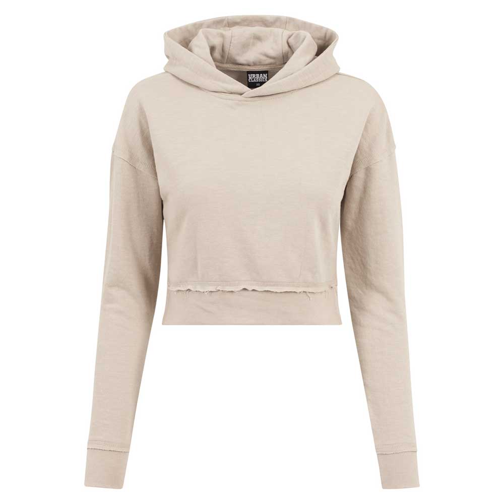 Urban Classics Urban Classics Hoodie Short Slub Terry Cream Urban Classics Urban Classics Sweater Sweat Crew Cream